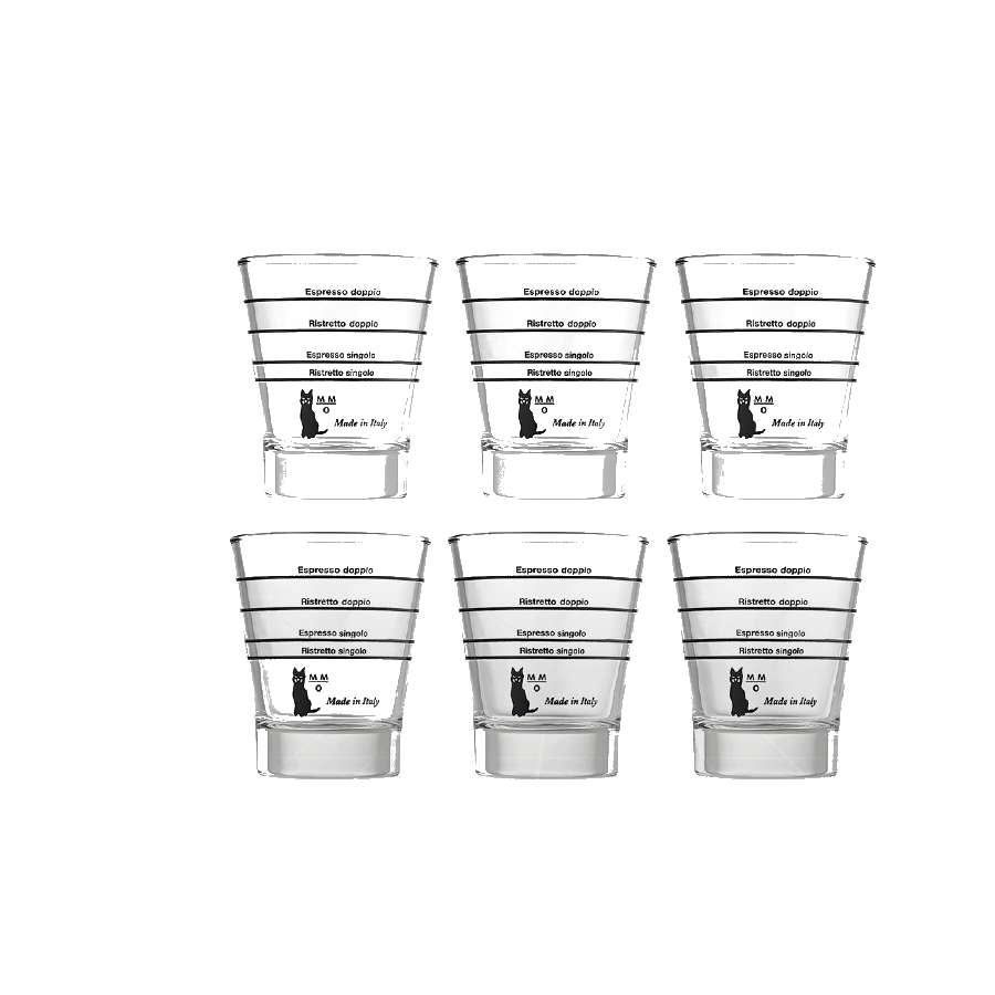 Espresso shot glass set (6 kom)